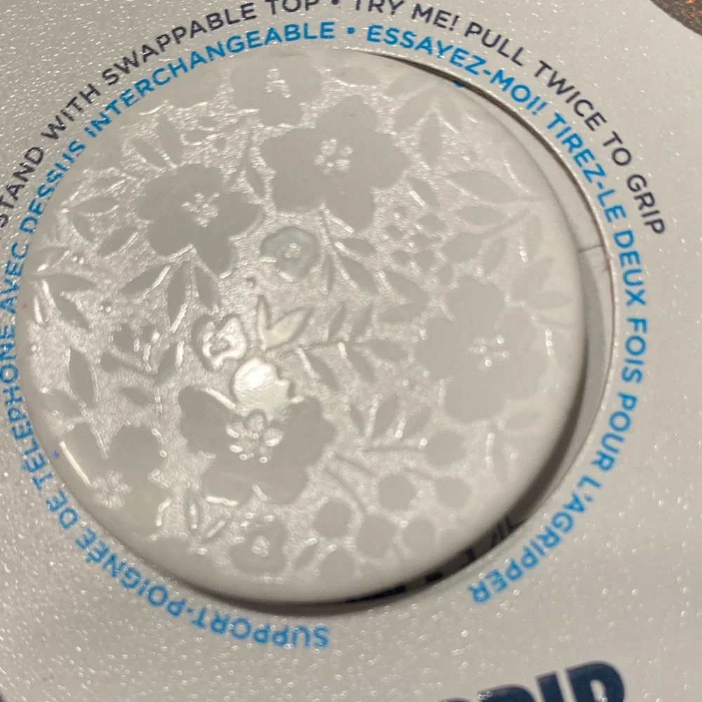 PopSocket PopGrip Iridescent White